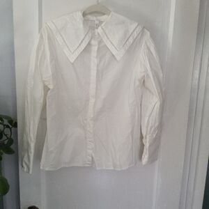 70/21 White Button Down Shirt